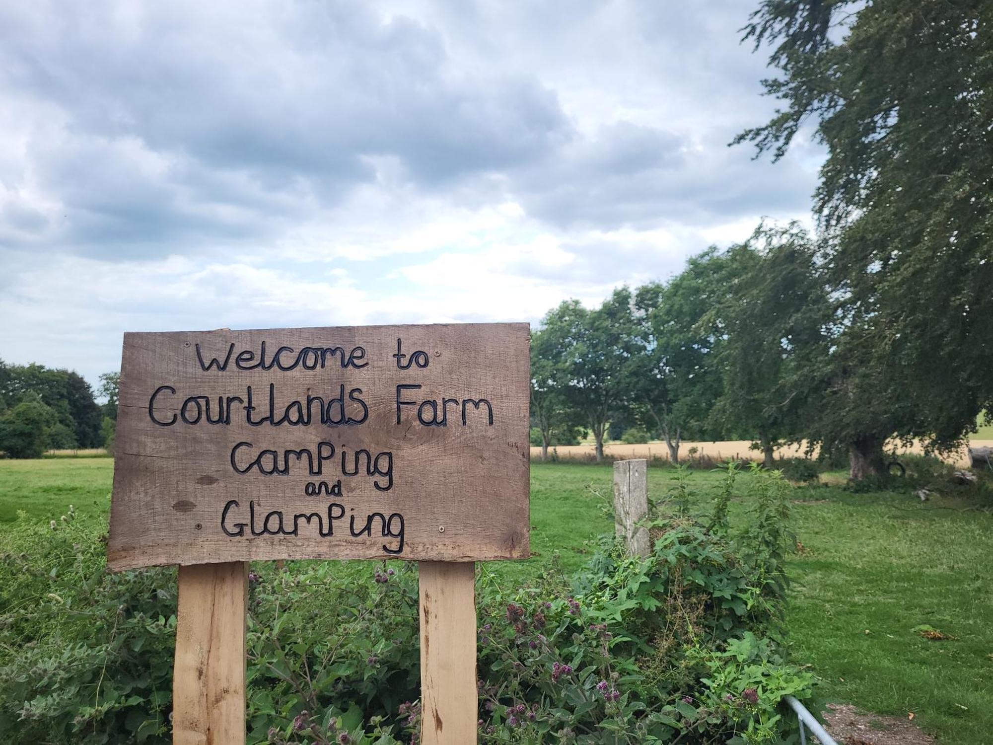קנטרבורי Courtlands Farm Camping And Glamping מראה חיצוני תמונה